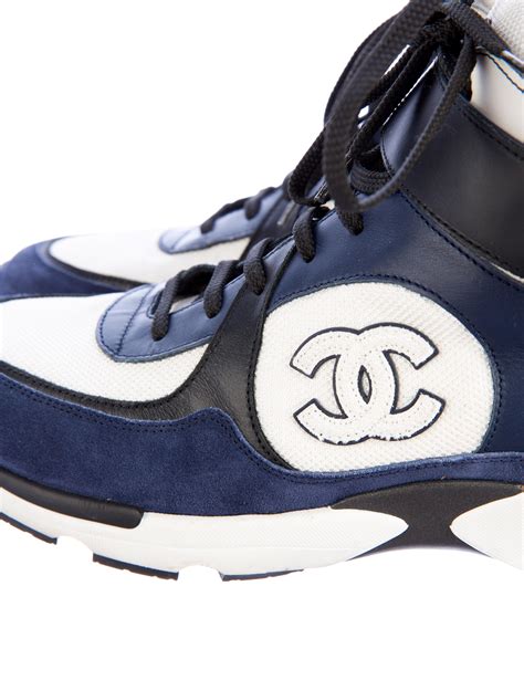 chanel shoes men's sneakers|chanel high top sneakers.